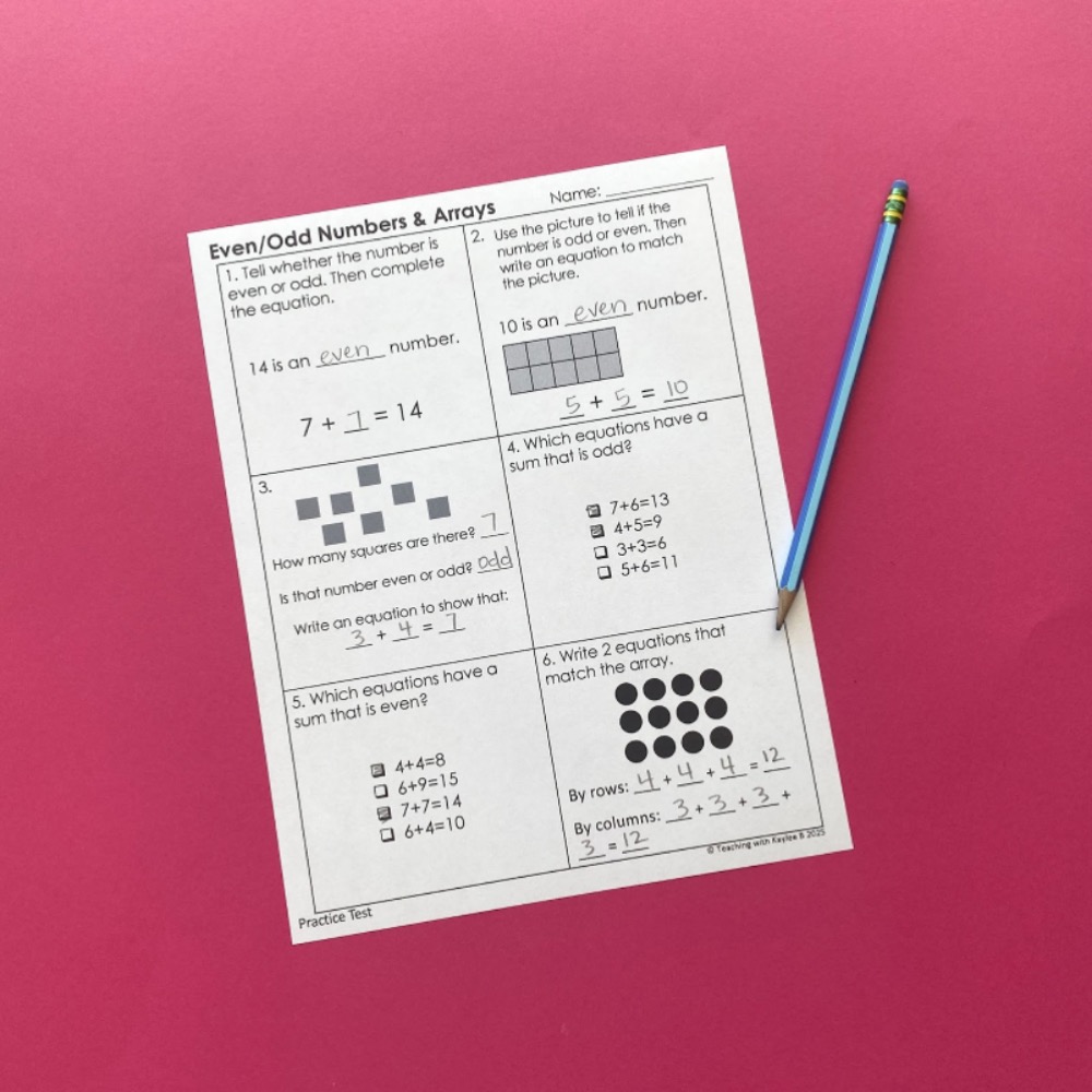 Math Test Practice: How to Prepare 2nd Graders for Math Assessments ...