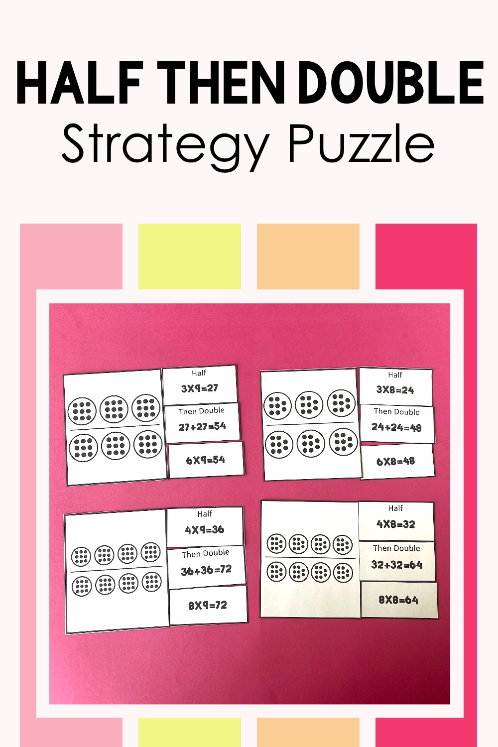 8 times table printable
