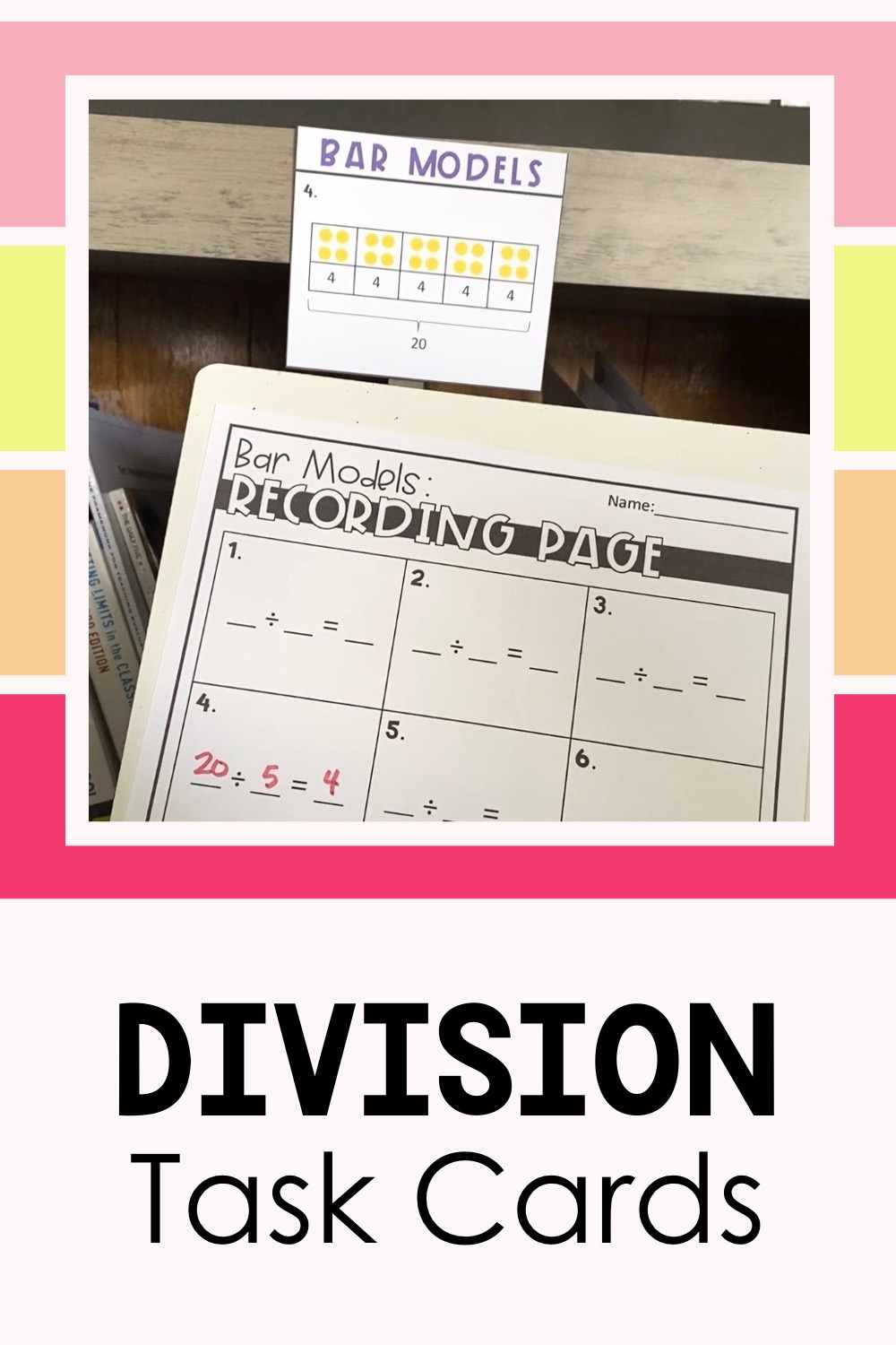 how to teach division to a 3rd grader