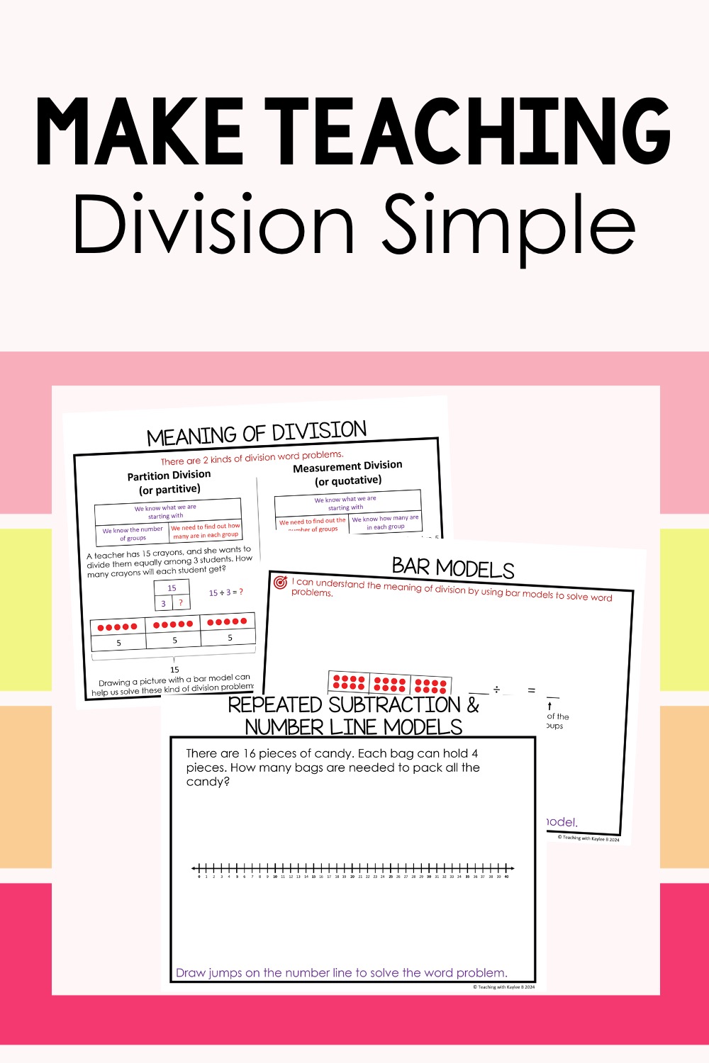 how to teach simple division